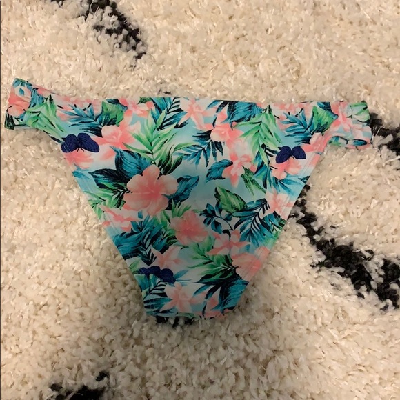 Forever 21 Tropical Swim Bikini Bottom - Picture 2 of 2